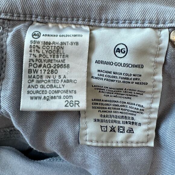 Adriano Goldschmied Distressed The Legging Ankle Super Skinny Jeans 26 - Picture 8 of 14